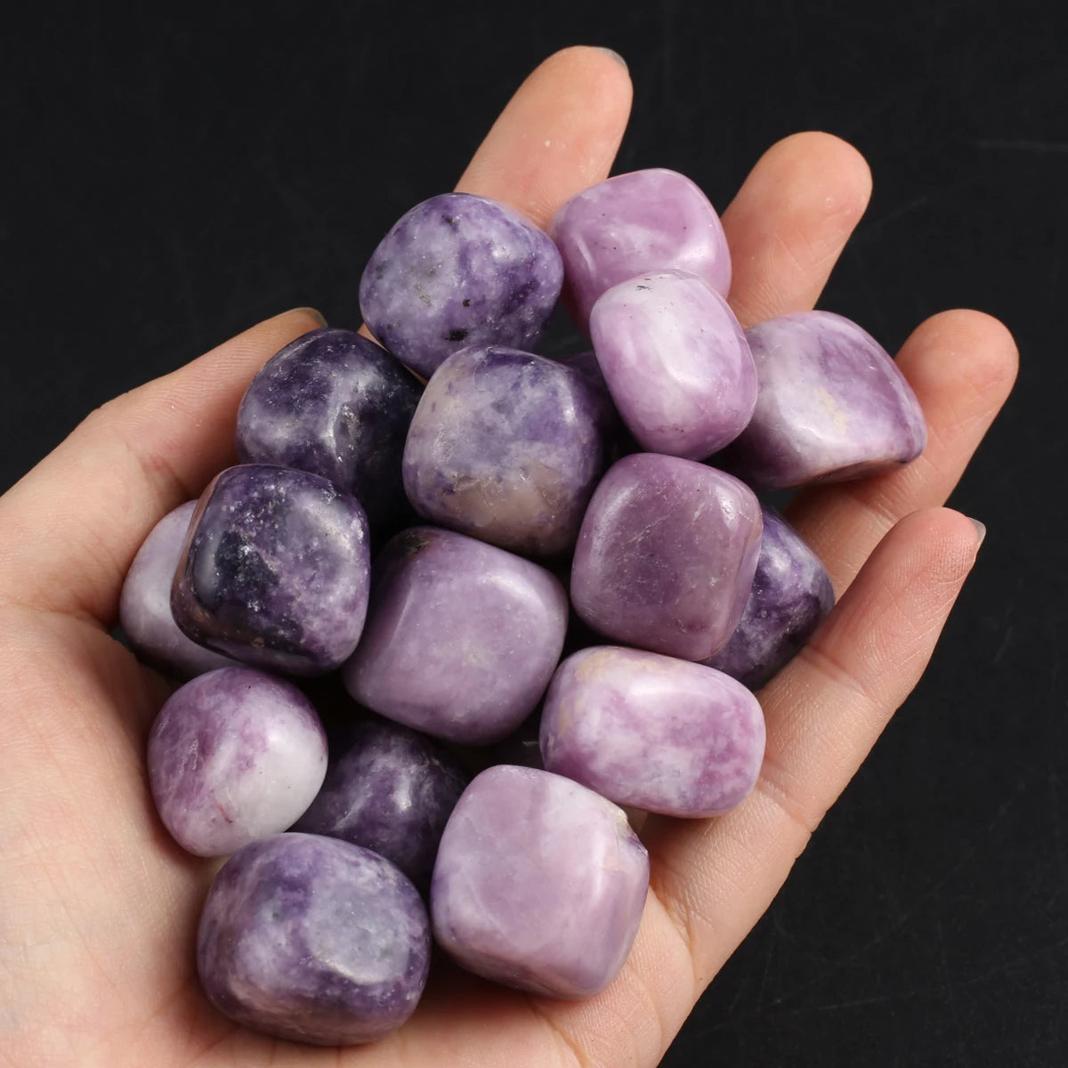 Lot de 10 Pierres Naturelles – Fluorite, Opale & Cristaux Énergétiques
