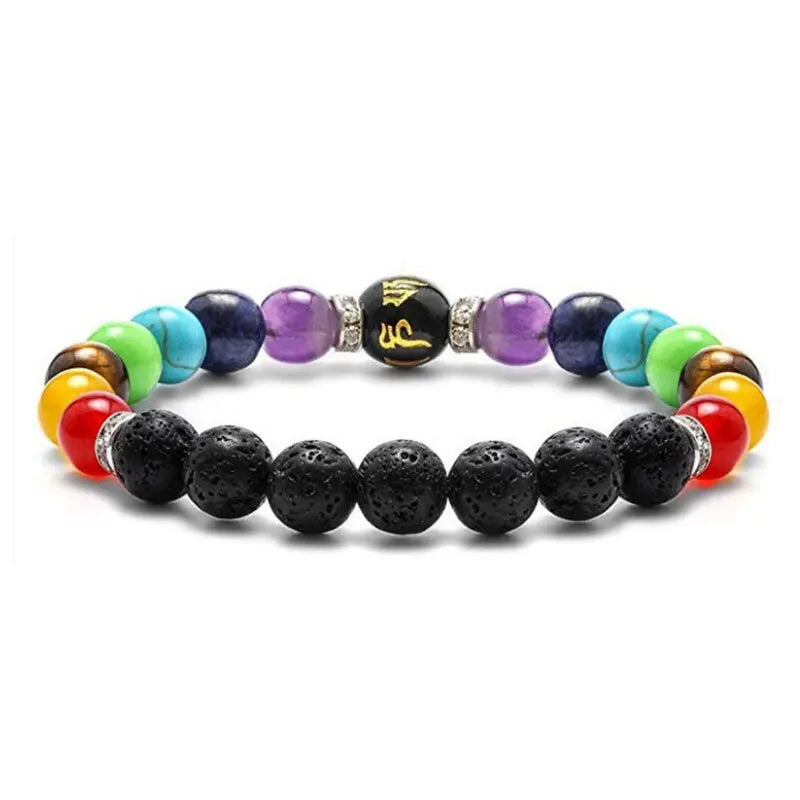 Lot de 2 Bracelets 7 Chakras – Équilibre & Guérison Énergétique