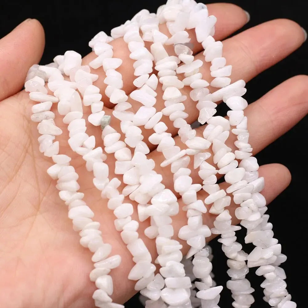 Perles en Pierres Naturelles Brutes – Améthyste, Quartz Rose & Cristaux