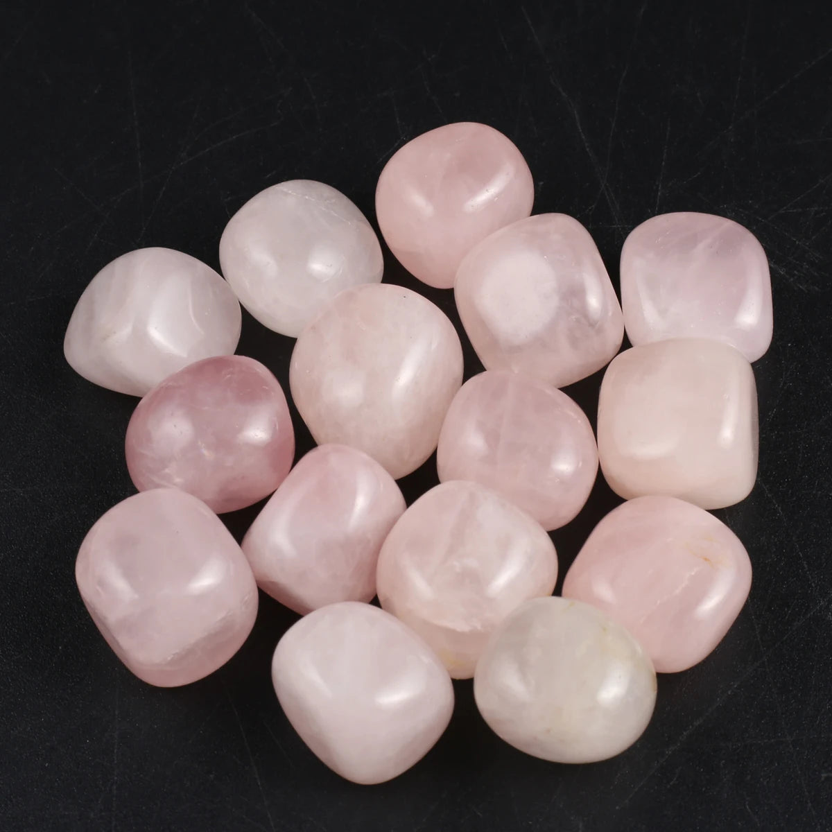 Lot de 10 Pierres Naturelles – Fluorite, Opale & Cristaux Énergétiques