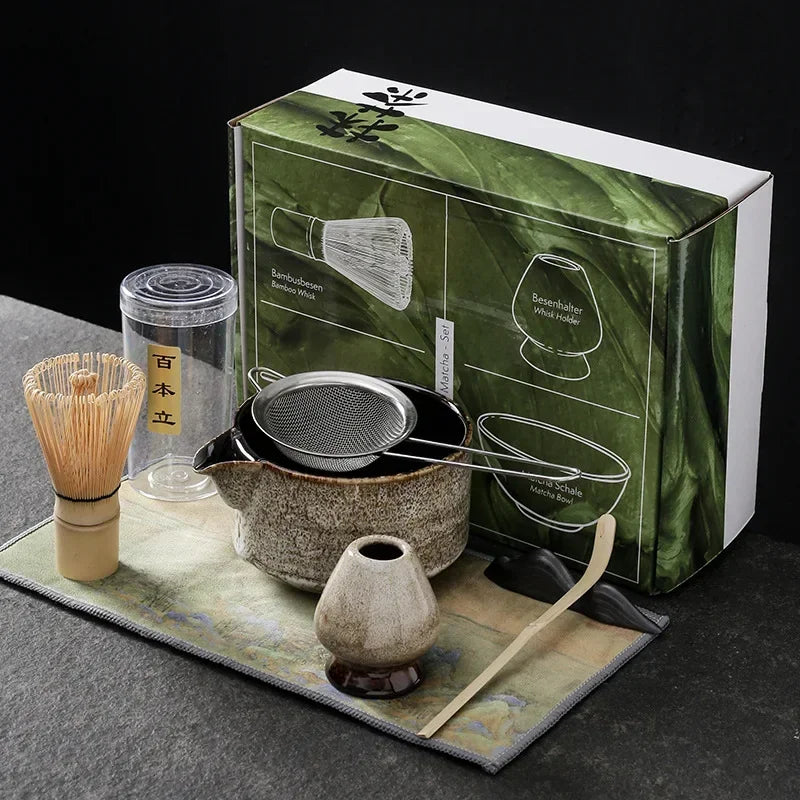 Ensemble Traditionnel Japonais pour Matcha – Préparation & Dégustation Authentique