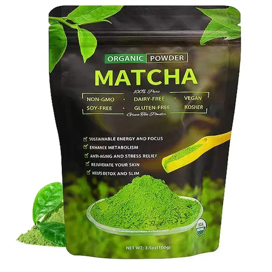 Poudre de Matcha 100% Naturelle – Thé Vert Japonais Premium